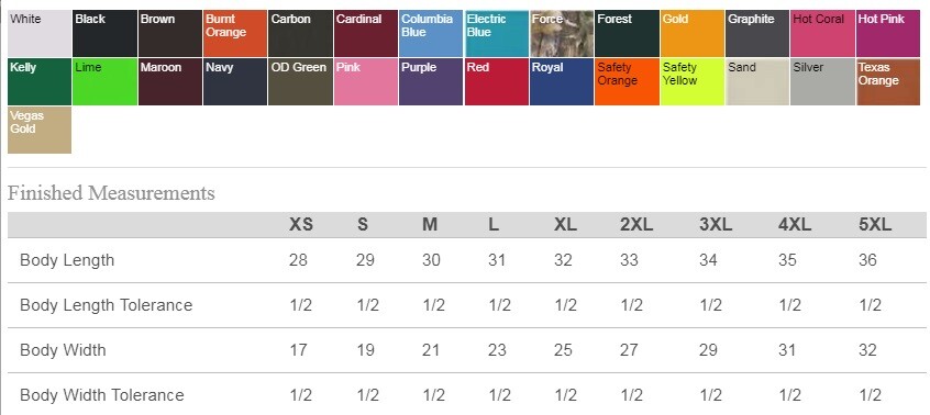 Badger B-Core T-Shirt with Sport Shoulders 4120 S-4XL Moisture Wicking Polyester