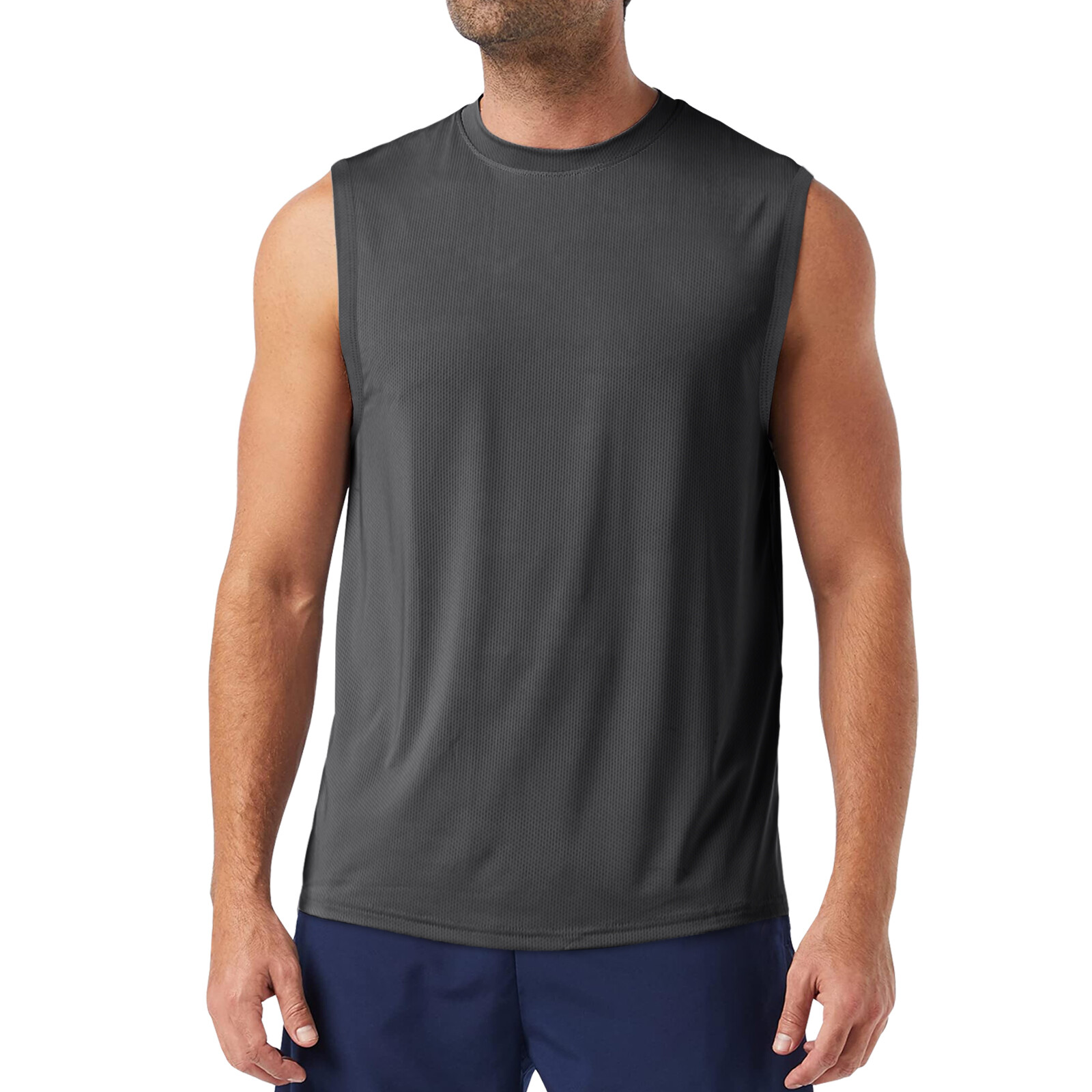 3 Pack Men’s Tank Top Quick Dry Workout Gym Muscle Tee Fitness Sleeveless Shirt