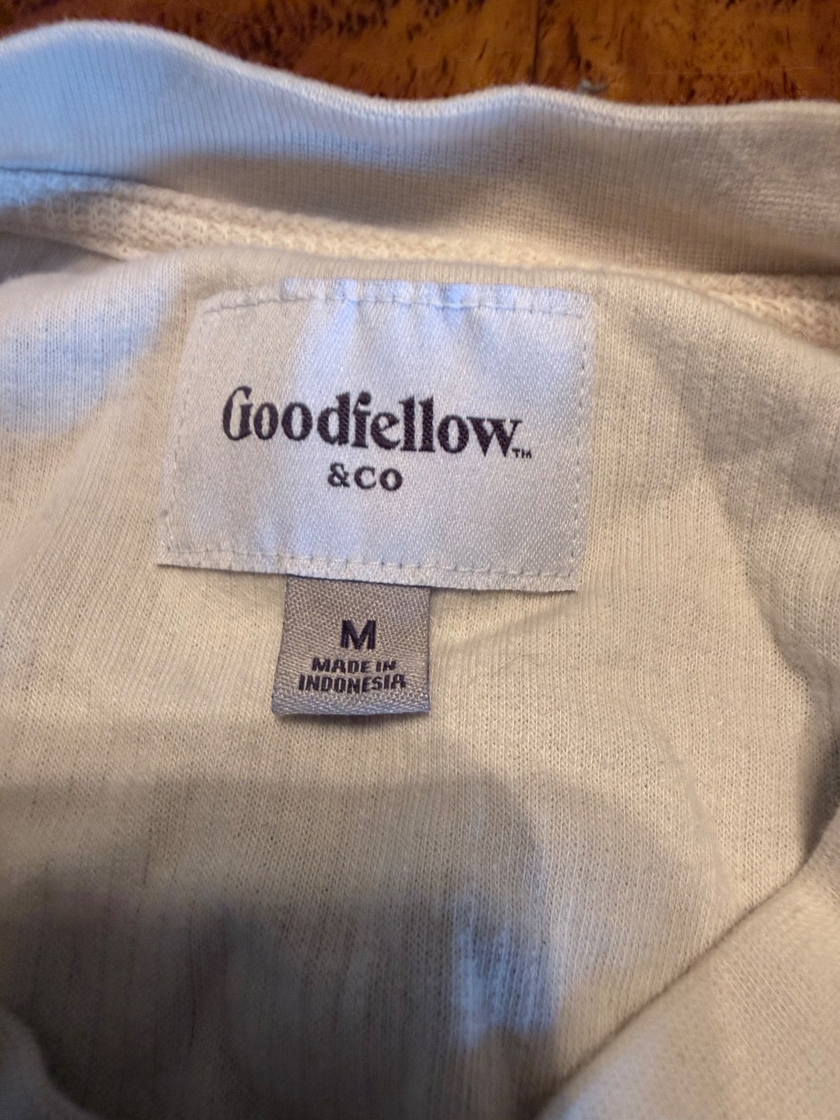 Long Sleeve Textured 4 Button HENLEY Shirts Goodfellow SZ L E10