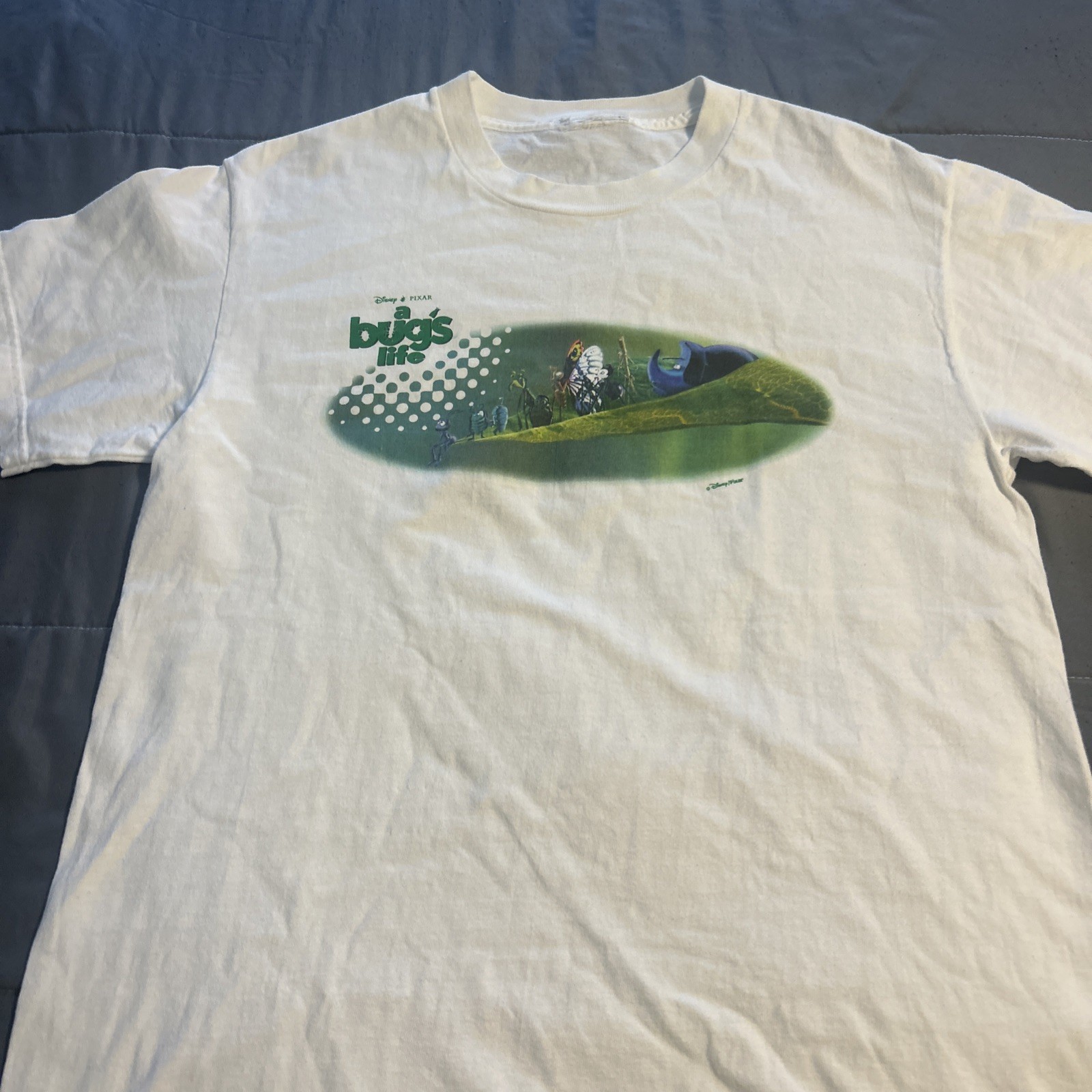 VTG 90s Disney A Bugs Life Movie Promo Rare Vintage Shirt Men L Pixar Toy Story