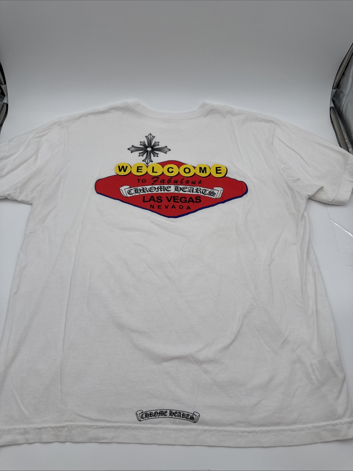 Chrome Hearts Las Vegas Exclusive Welcome To Fabulous Las Vegas Tee Size XL Used