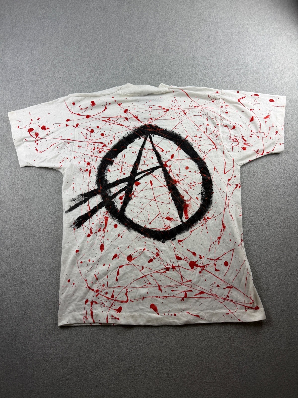 Vintage Screen Stars Best Single Stitch Hand Painted Anarchy Punk Art TShirt