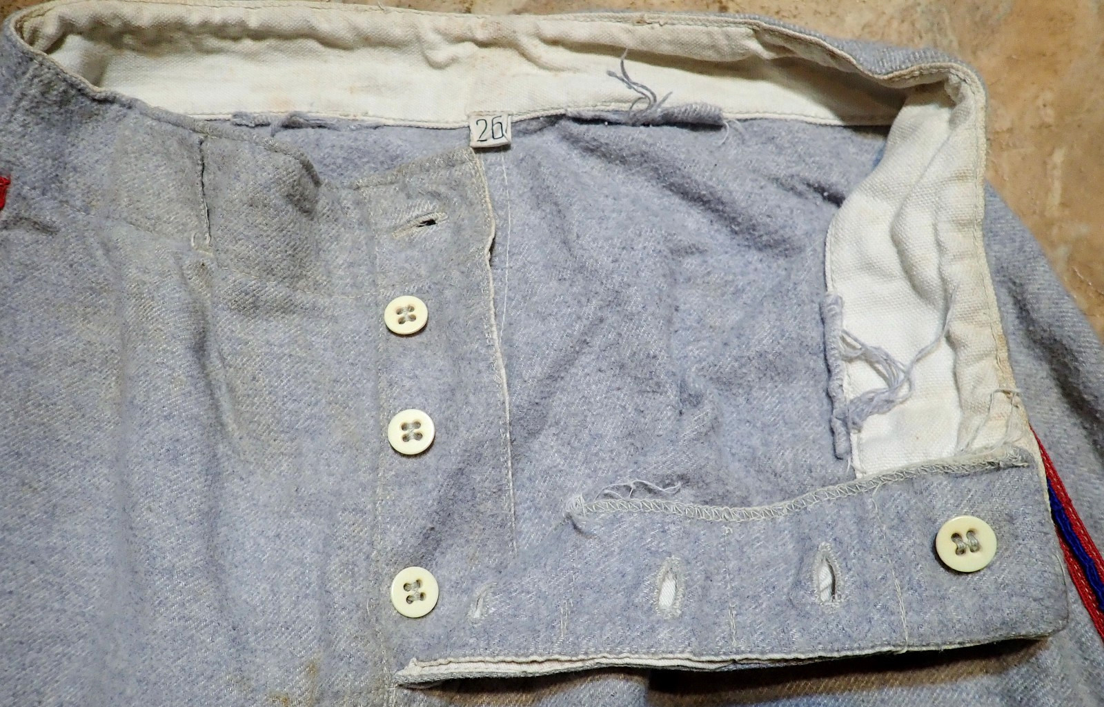 Rare Vintage 1930s 40s Baseball Flannel Jersey Antique Uniform Set Shirt Pants
