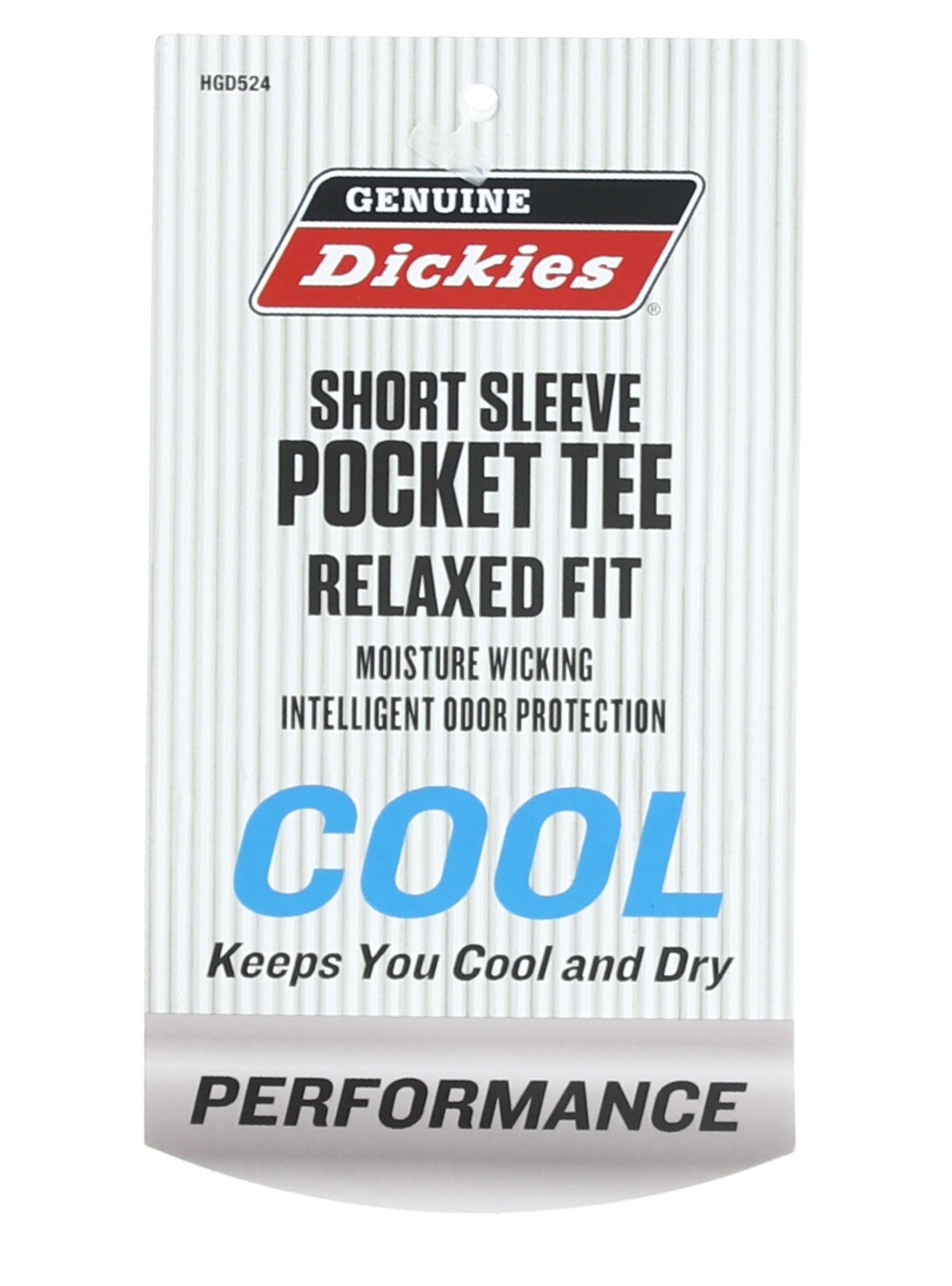 Dickies’ Performance Men’s T-Shirt Short Sleeve, Relaxed Fit, Wicking GS417S1B