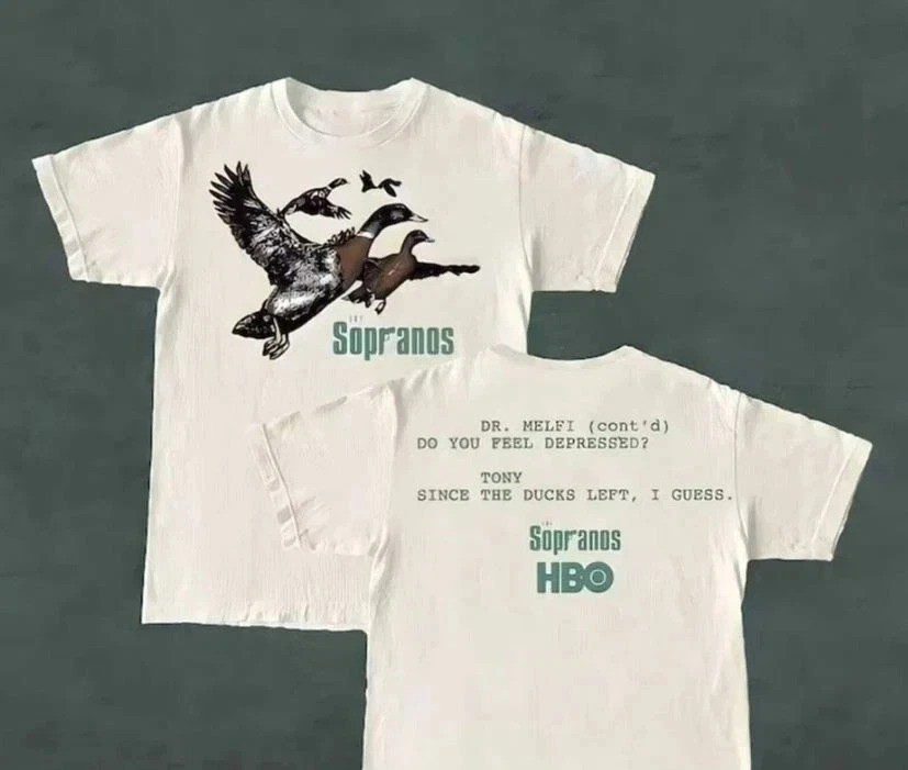 Ducks The Sopranos Shirt Fans Gift Size S-4XL