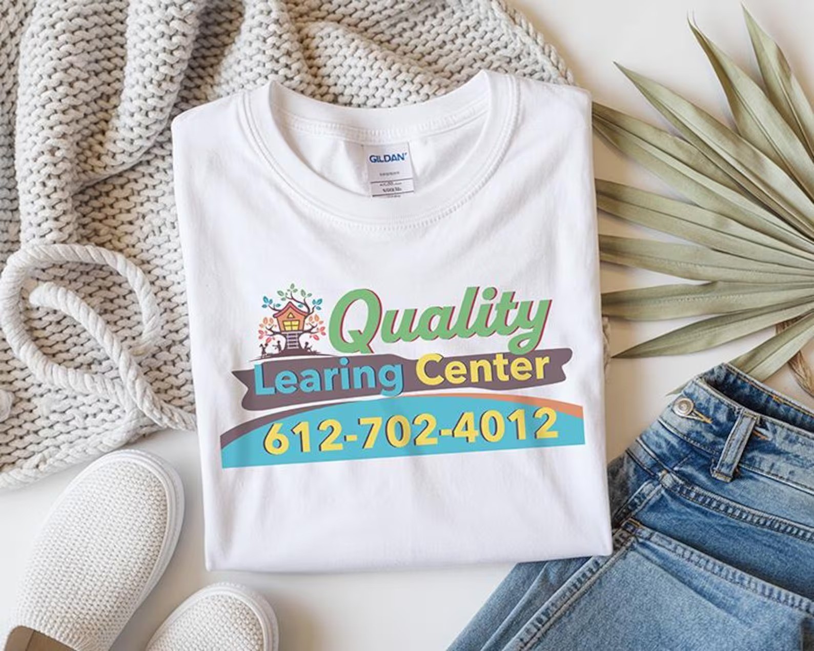 Nick Shirley Quality Learning Center 1-800-Fraud T-Shirt, Funny Republican Humor