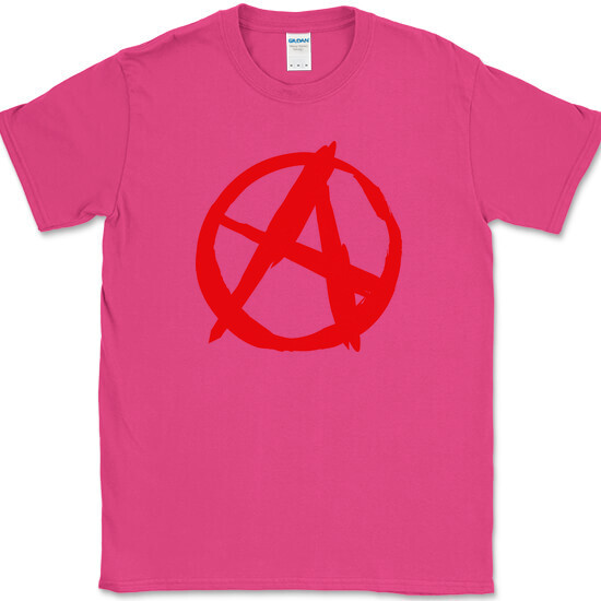 ANARCHY T-Shirt Chaos Symbol Graphic Tee