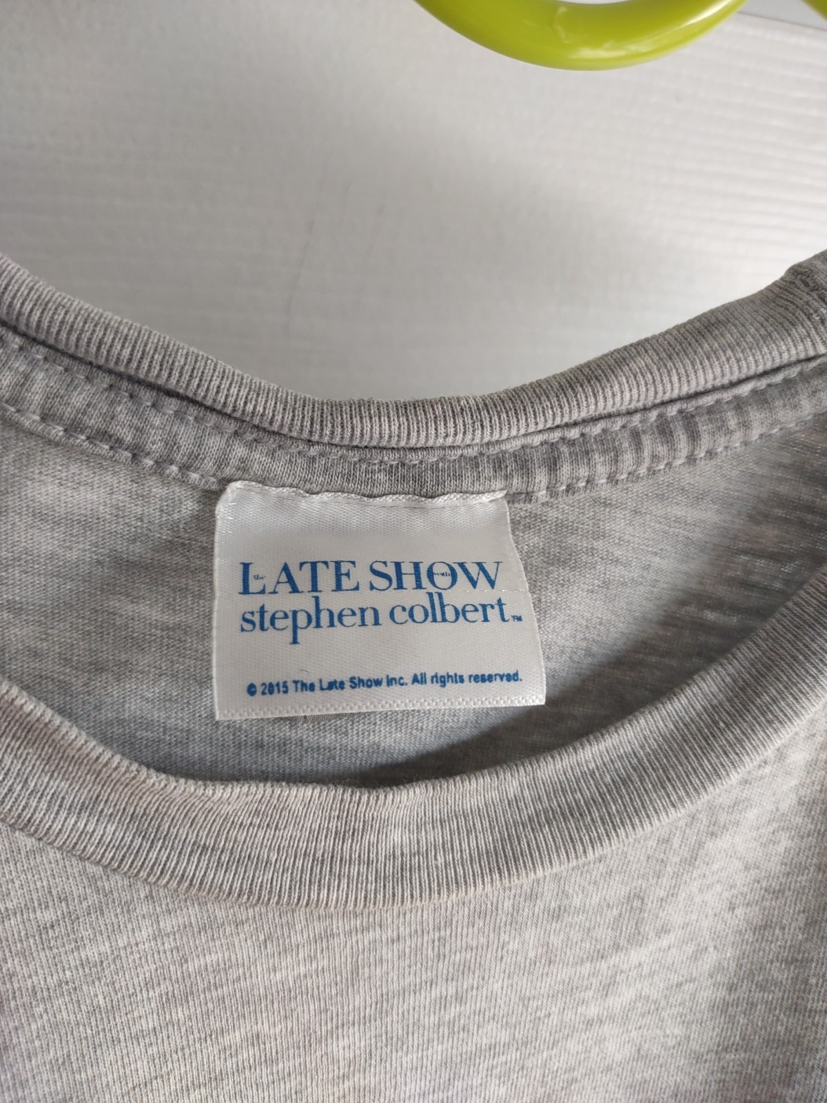 Official Authentic Late Show With Stephen Colbert T-Shirt Unisex Small Comfy Tee