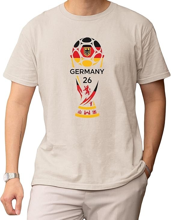 Germany World Cup 2026 Fan Shirt German Football Supporter Graphic Tee Unisex
