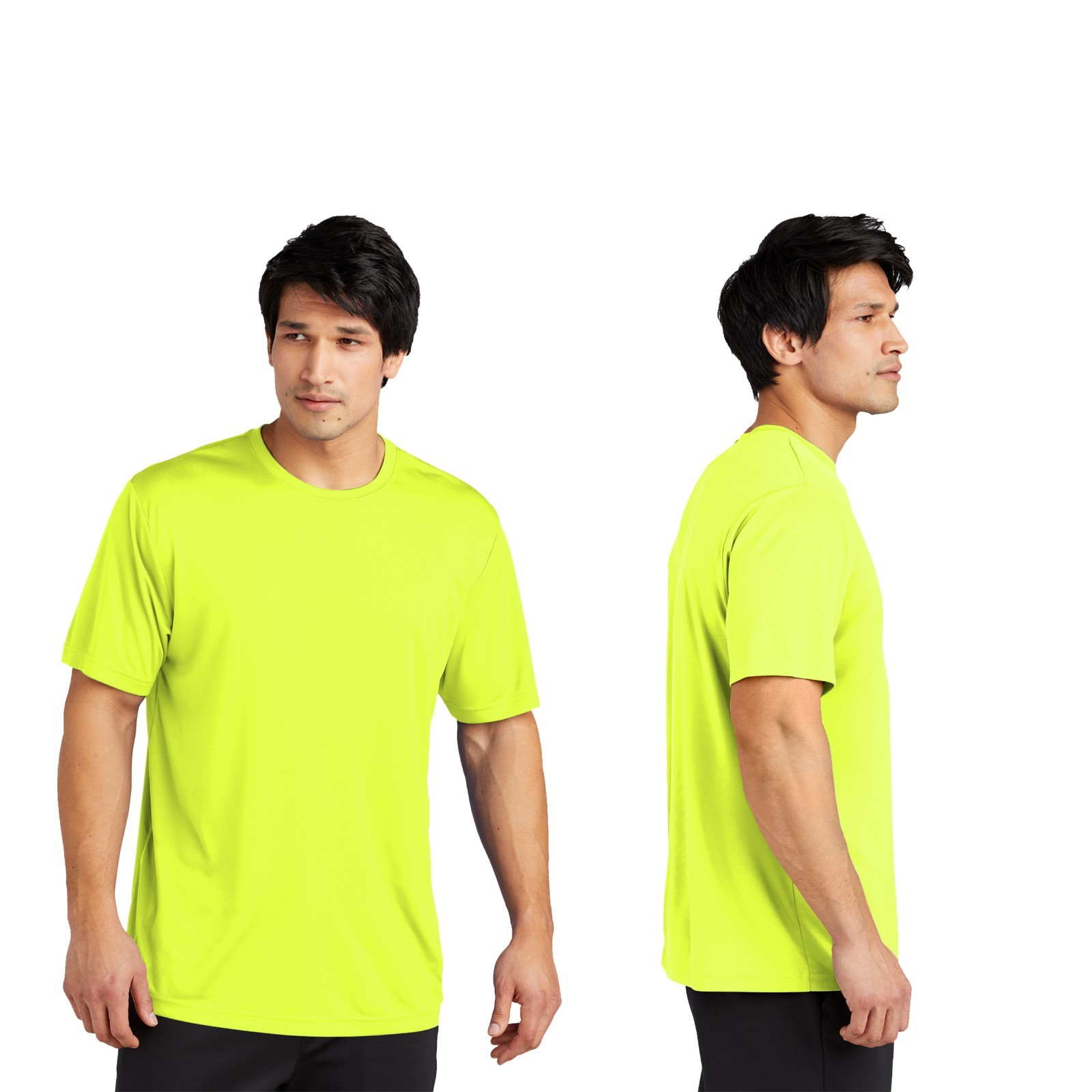 Men’s Premium Plain Sport-Tek PosiCharge Re-Compete Tee Blank Casual ST720 S-3XL