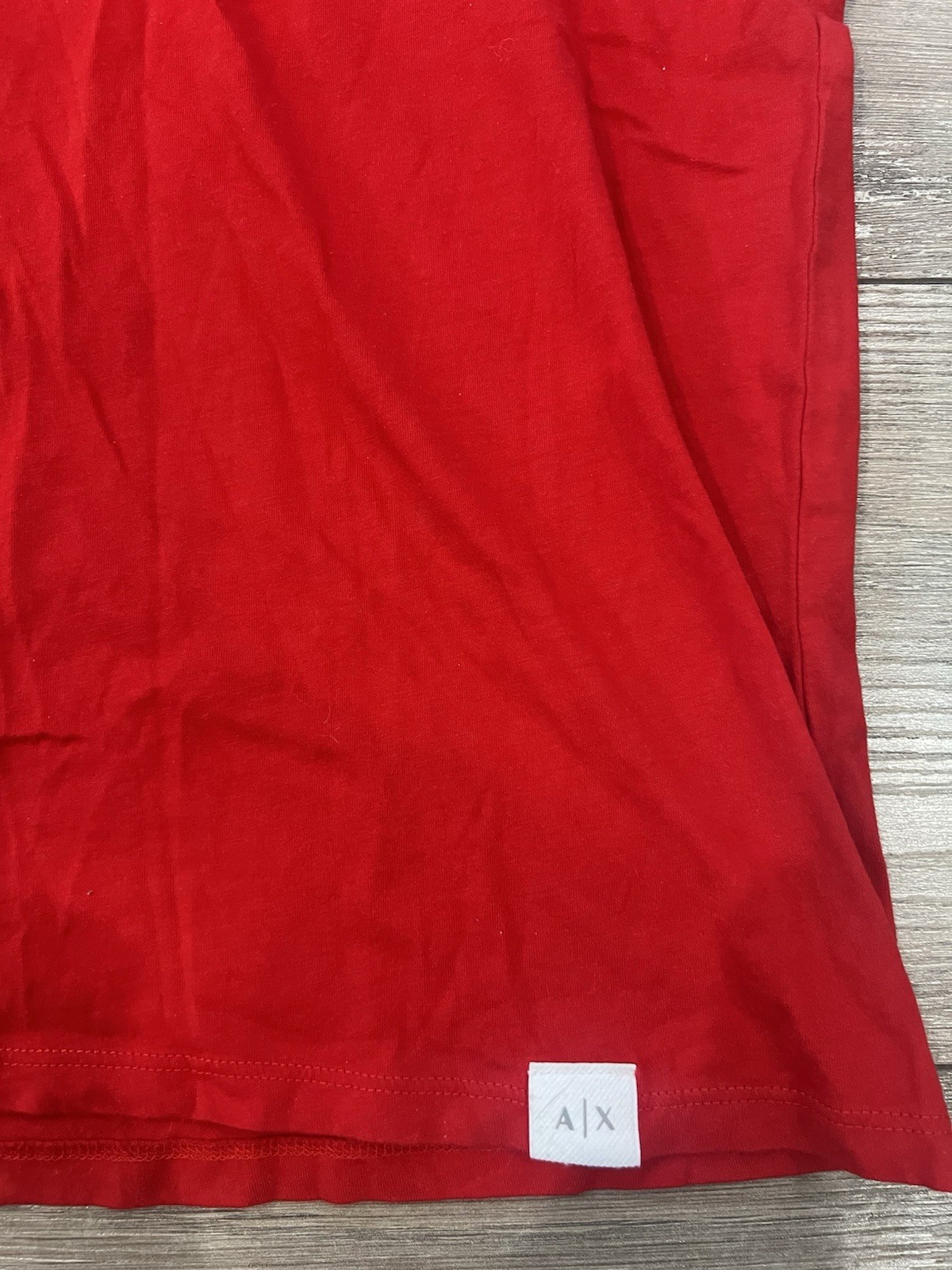 Armani Exchange Men’s Short Sleeve T-Shirt Red XS