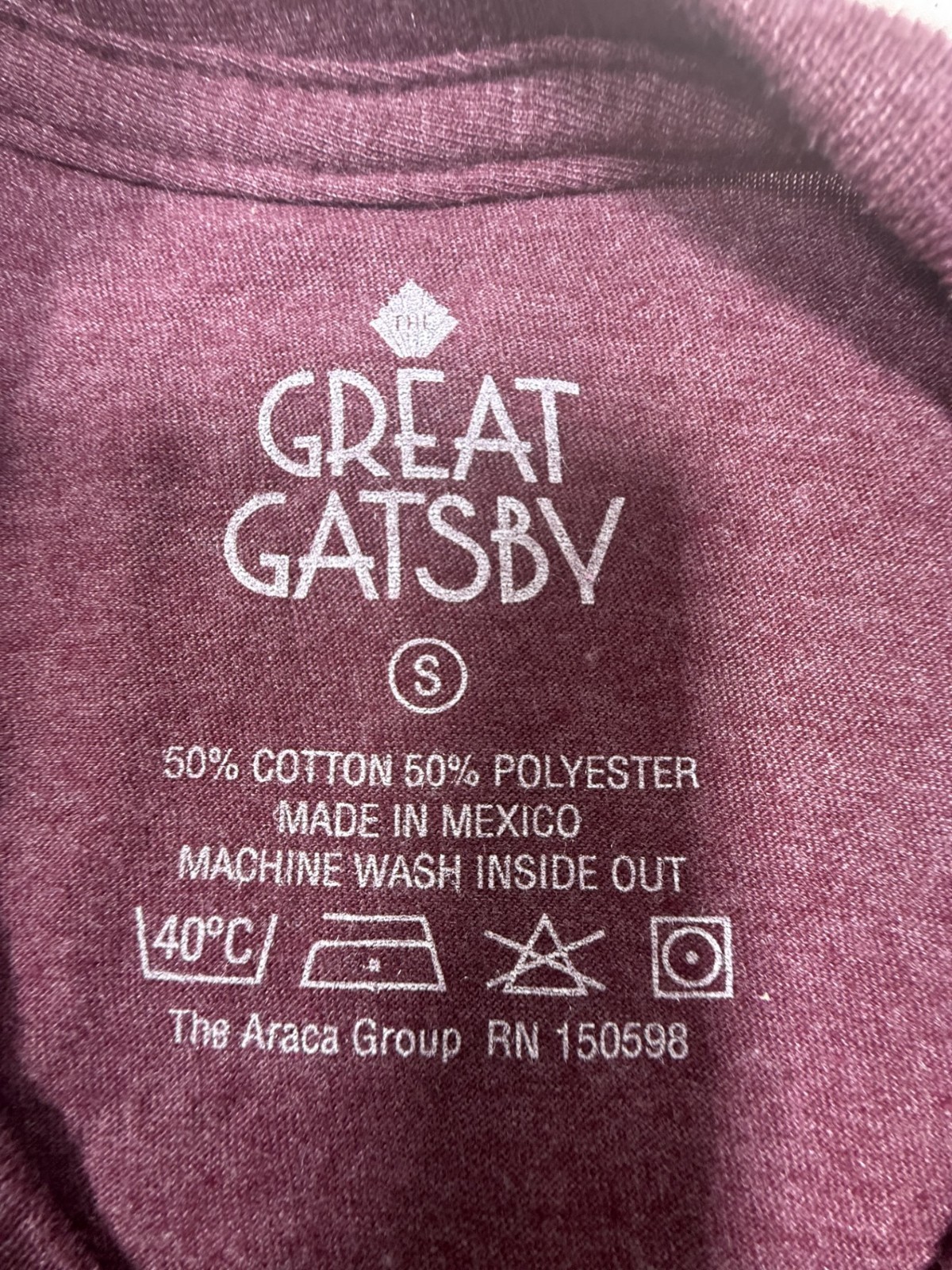THE GREAT GATSBY Welcome to the Party BROADWAY MUSIC + Unisex Logo TEE + T-Shirt