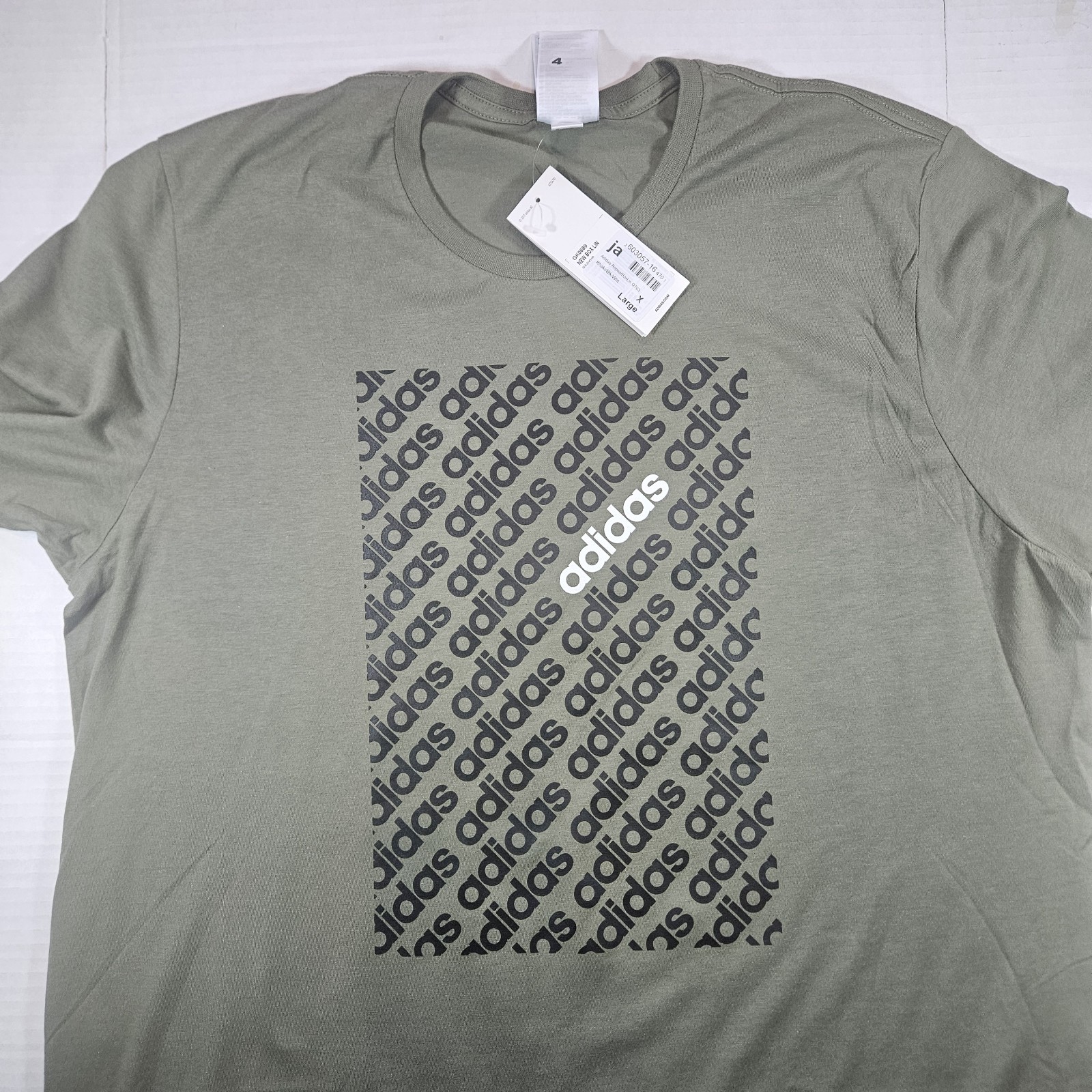 BNWT Adidas XL Green Tshirt