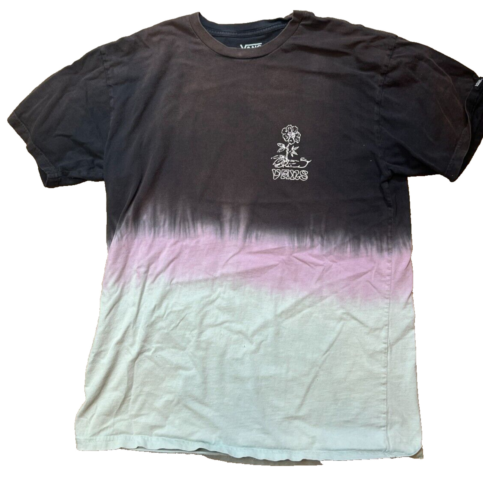 VANS Official Experimental Recipe Of The Debris 66 Tri-Color T-Shirt Size Medium