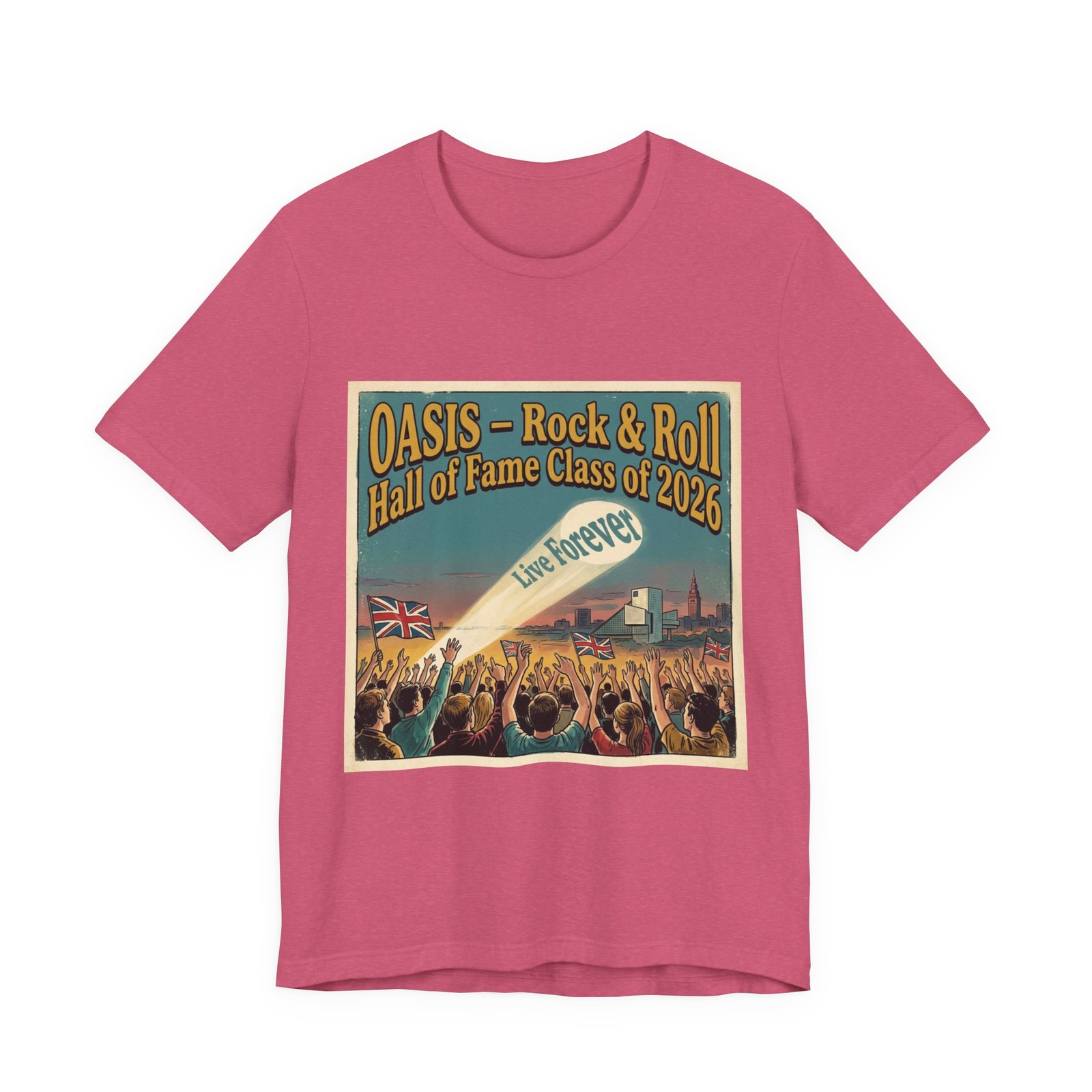 Oasis Rock & Roll Hall of Fame 2026 Tee