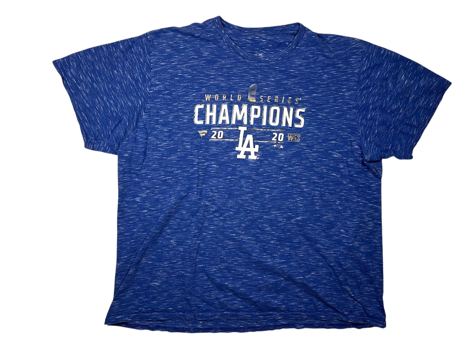 LOS ANGELES LA DODGERS Blue 2020 WORLD SERIES MLB T-SHIRT Baseball Fan Adult XX