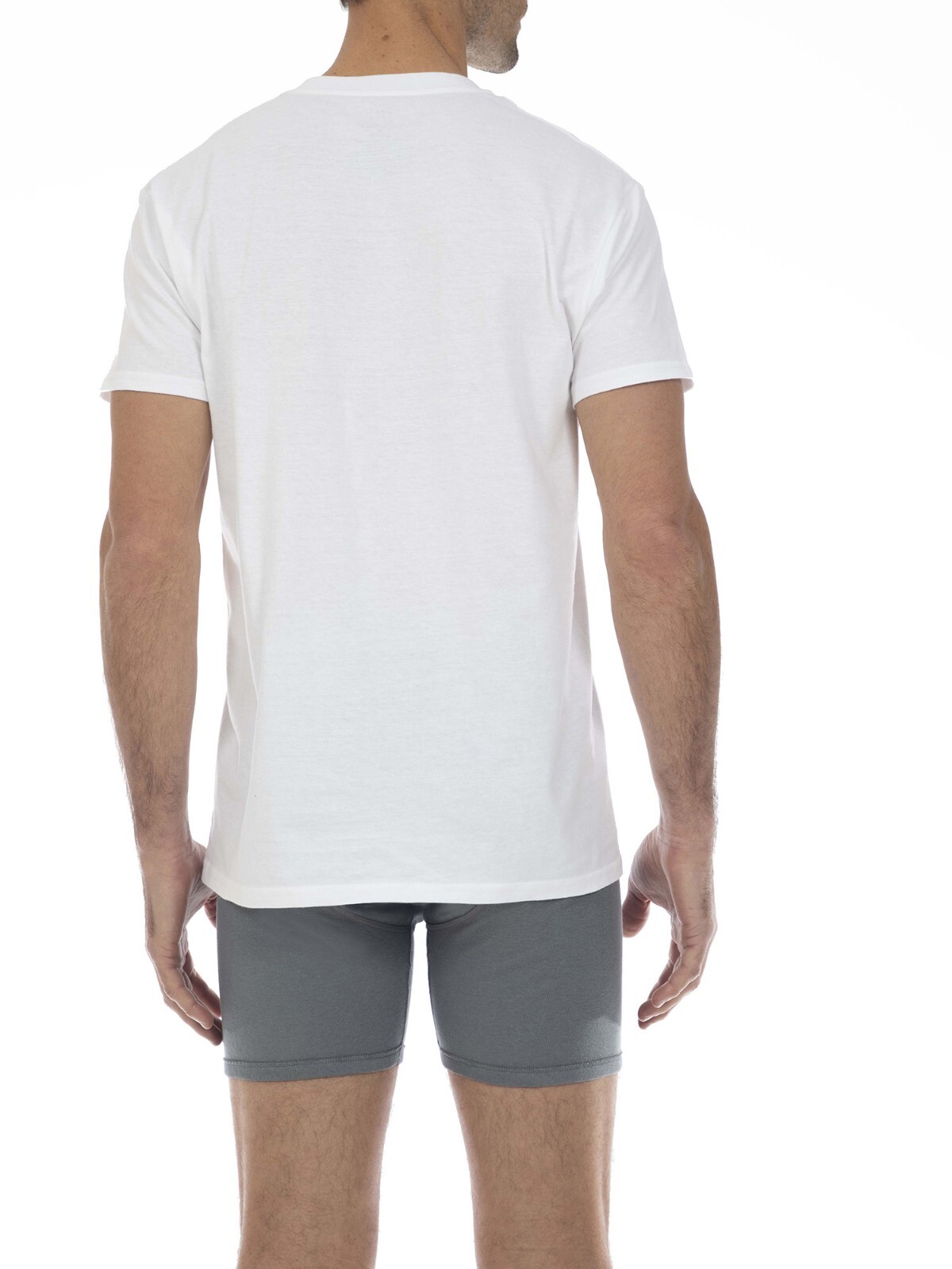 George Men’s ultra soft V-Neck T-shirts , 6-Pack Size FROM S To 3XL