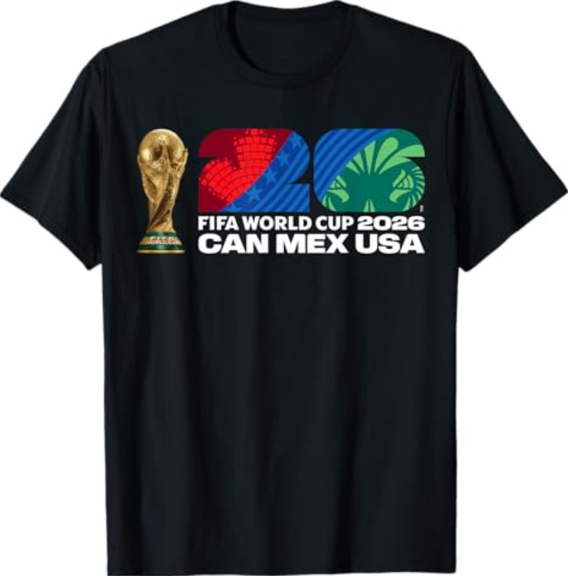 FIFA World CUP26 FIFA Host Country Trophy Color T-Shirt