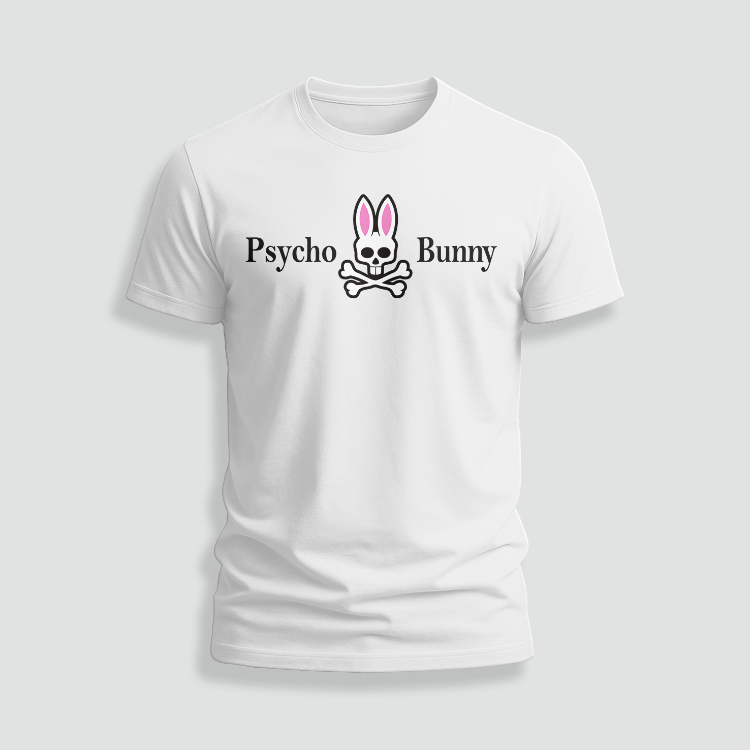 Psychoo Bunnyy logo funny T-Shirt Size S-5XL Made in USA