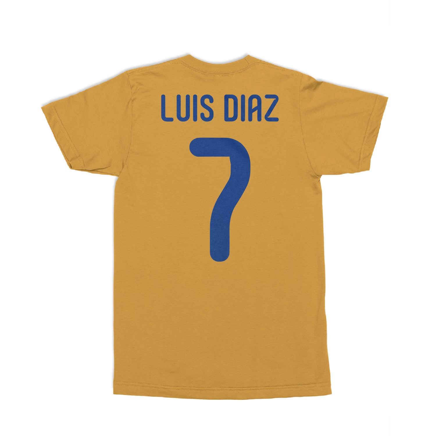 Colombia Tribute 7 Graphic Luis Diaz Inspired 2-Sided Unisex T-Shirt