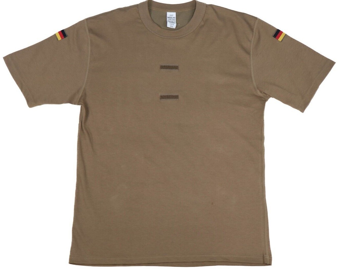 German Bundeswehr Tropical Shirt Army Military Uniform Khaki Tan Coyote T Shirt