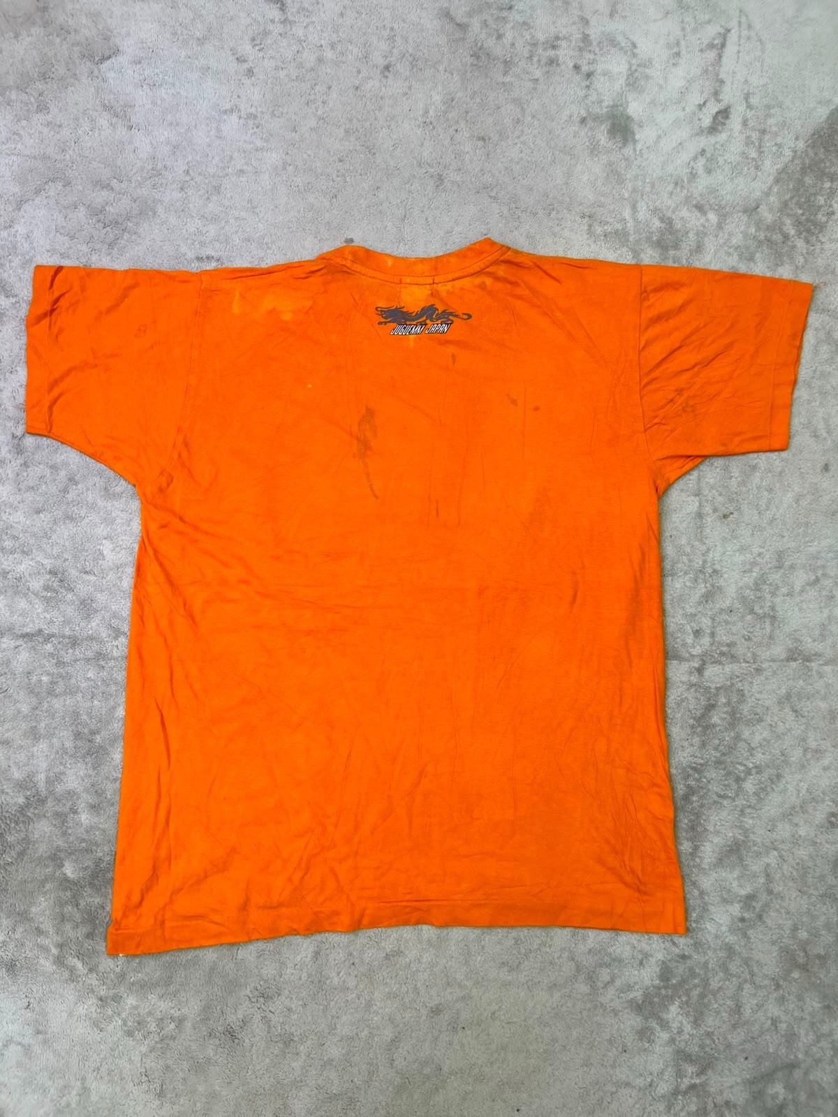 Vintage Japanese Dragon Japan Orange Single Stitch Tee