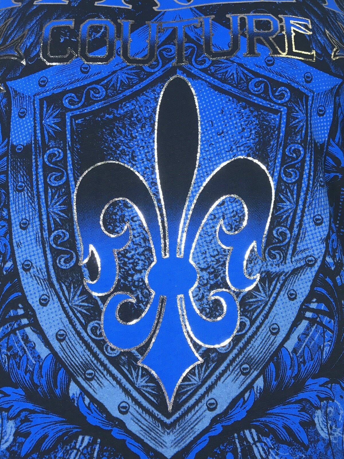 Xtreme Couture Affliction Men’s T-Shirt COBU SMITHSONIAN Blue Tattoo Biker S-5XL