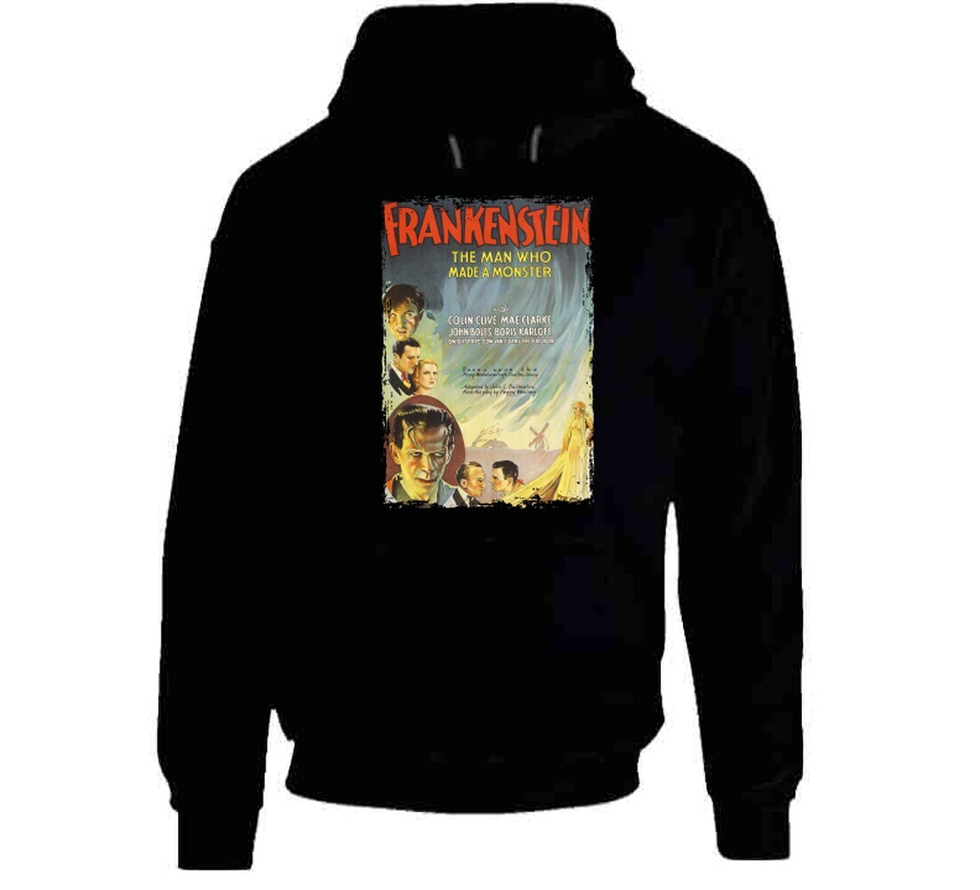 Frankenstein 30s Classic Horror Movie Fan T Shirt