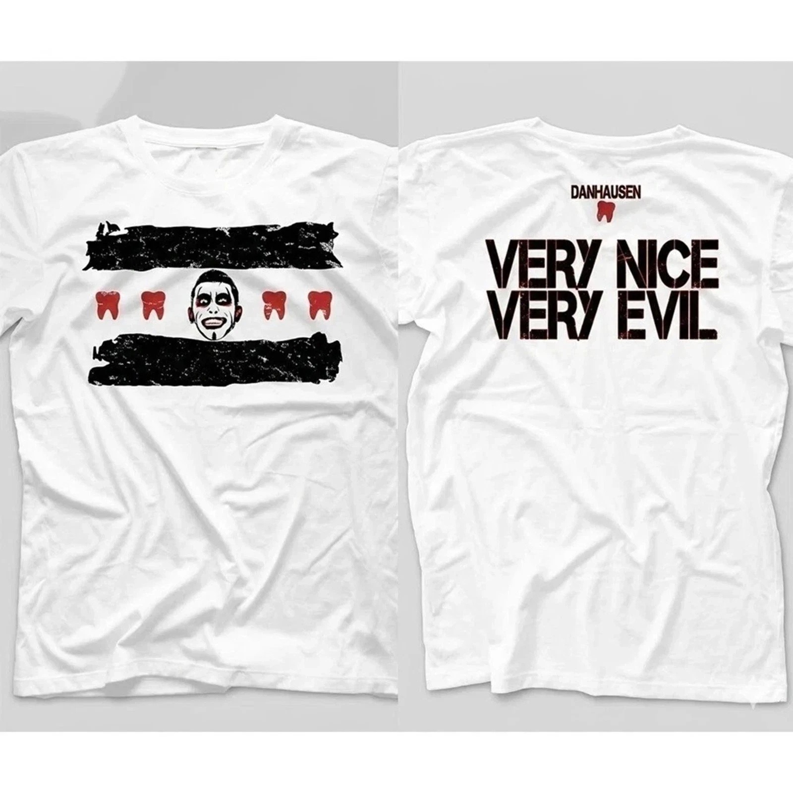 🔥HOT Danhausen Very Nice Very Evil Wrestling T-Shirt Reprint