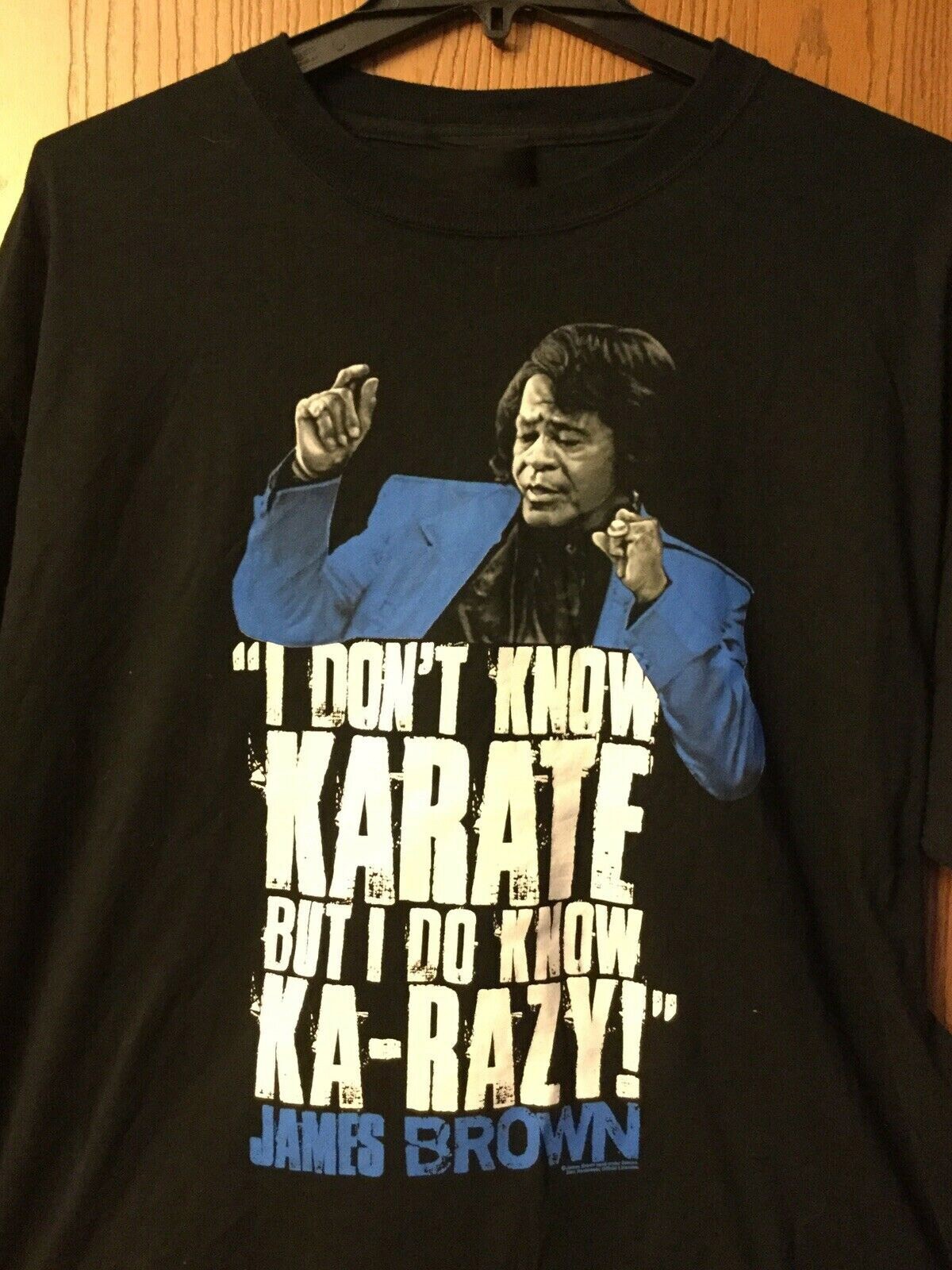 I Dont Know Karate VTG James Brown Shirt Classic Black Unisex S-4XL 1H0013