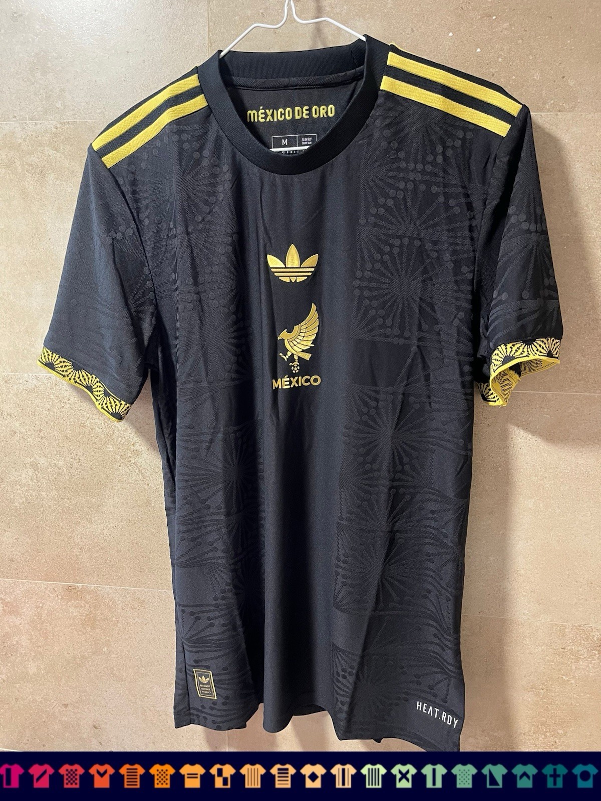 Adidas México Jersey GOLD TEAM Authentic 2025 – JF2639 – Size M