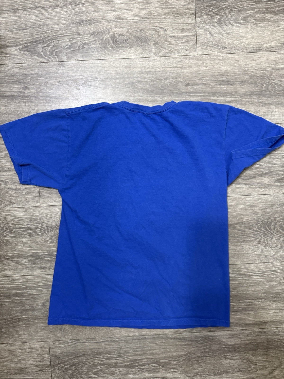 Space Jam Bugs Bunny Looney Tunes Basketball Graphic Blue T-Shirt Men’s XL