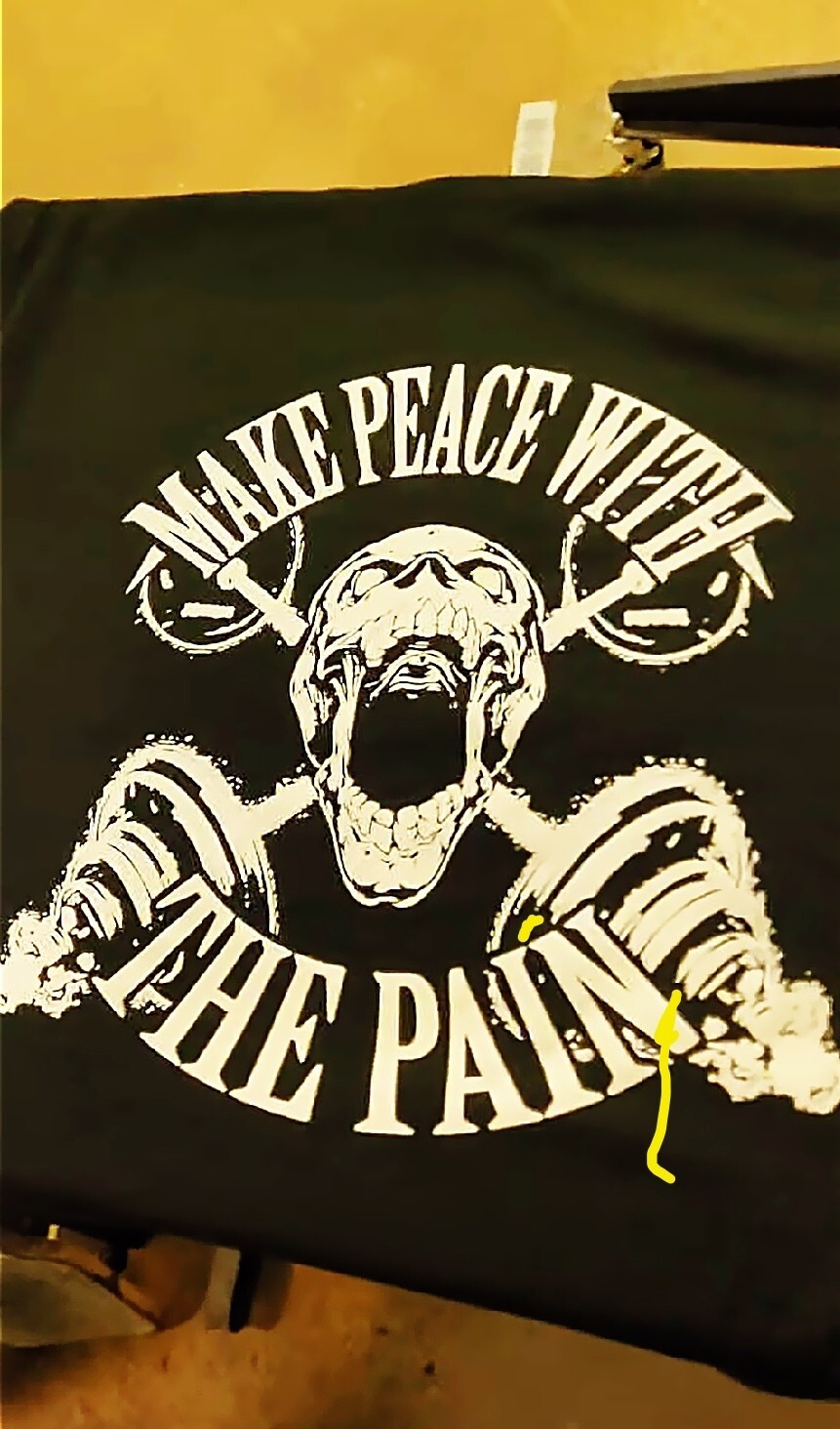 Iron Gods Make Peace TShirt Workout Shirt Bodybuilding Pump Cover Men’s Gym Tee