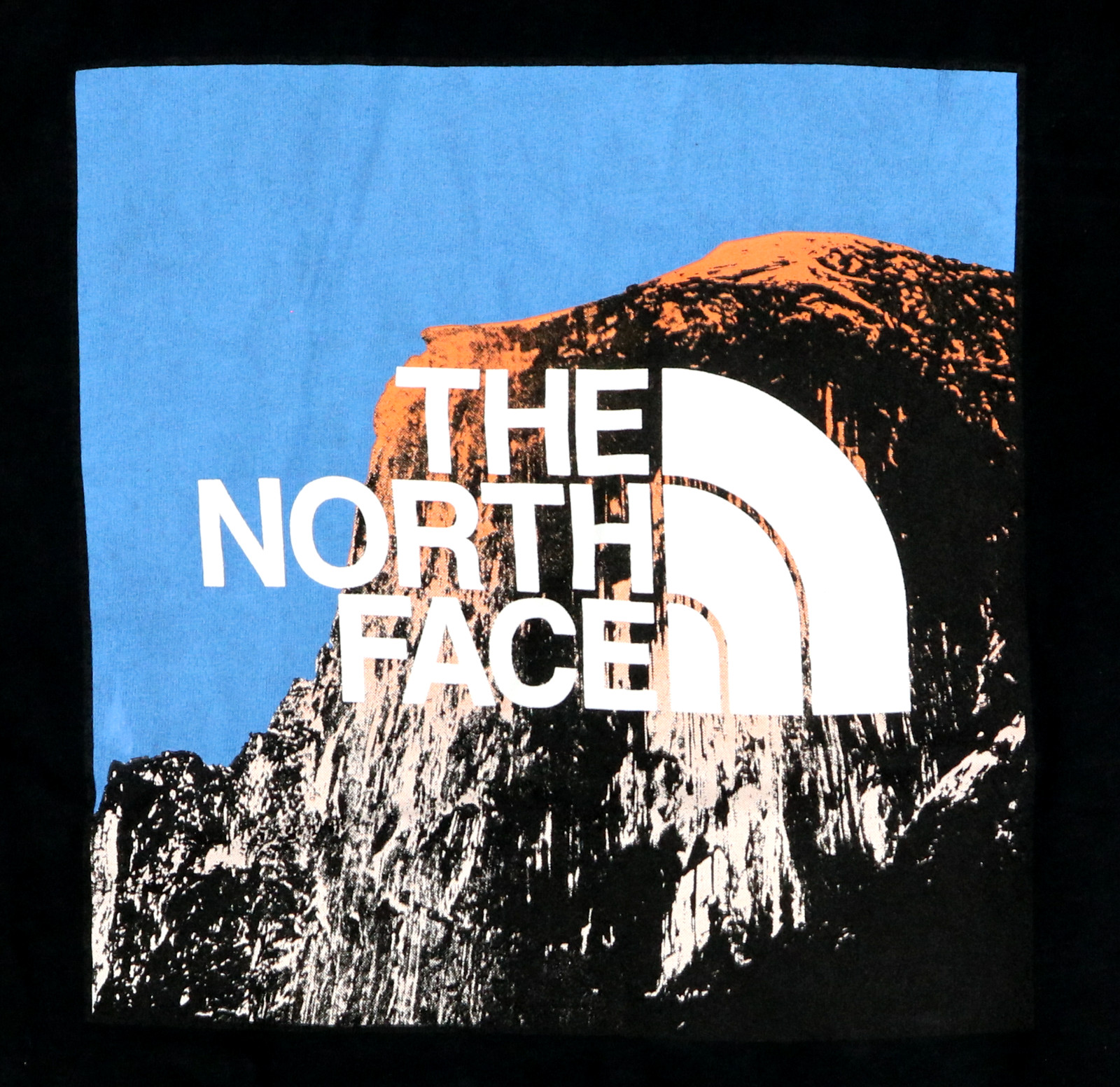 THE NORTH FACE Half Dome Logo T-Shirt sz XL X-Large Black Outdoor Hiking