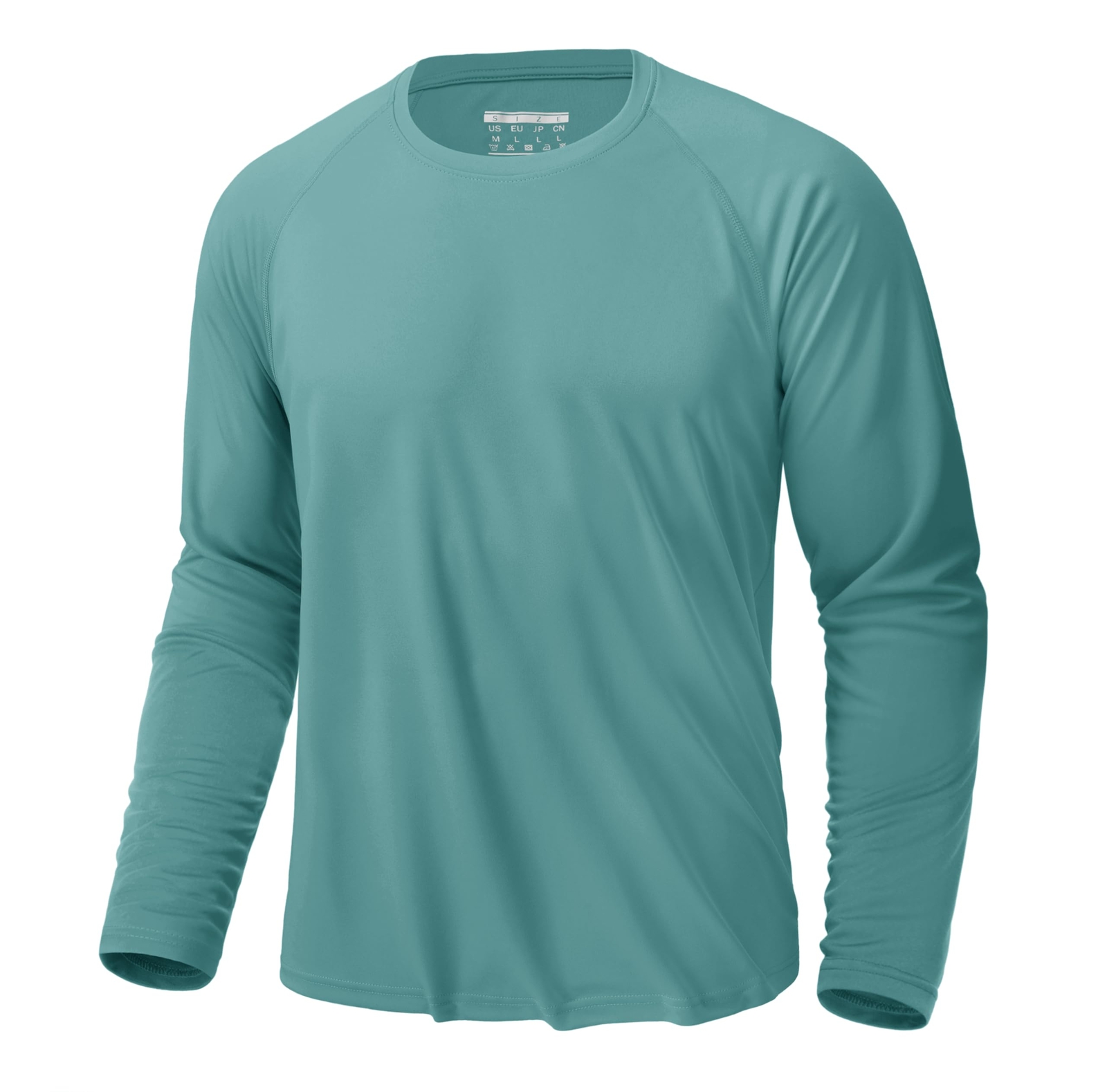 UPF50+ Men’s Long Sleeve Sun Protection UV Shirts Rash Guard Hiking Running Tops