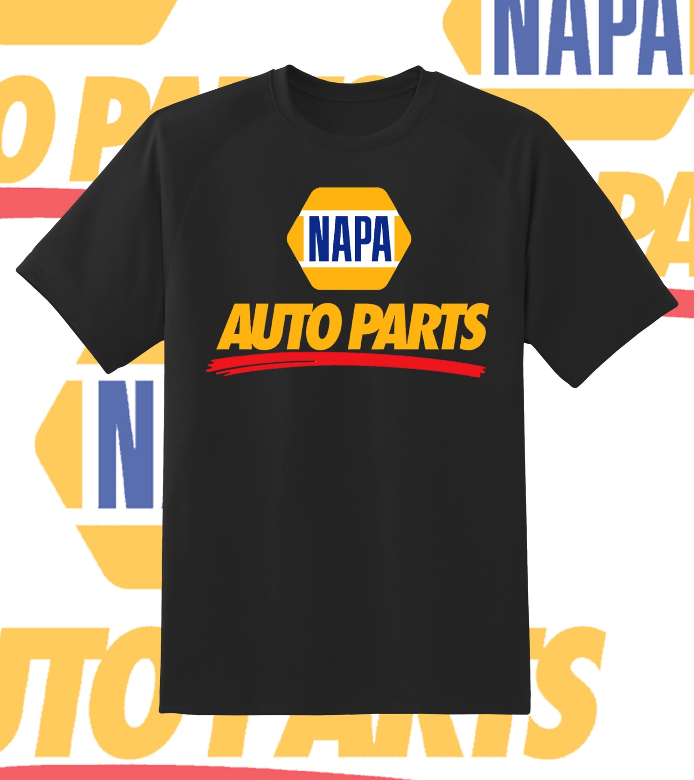 Napa Auto Parts Text Logo shirt 6 Sizes adult S-6XL! Fast Ship!