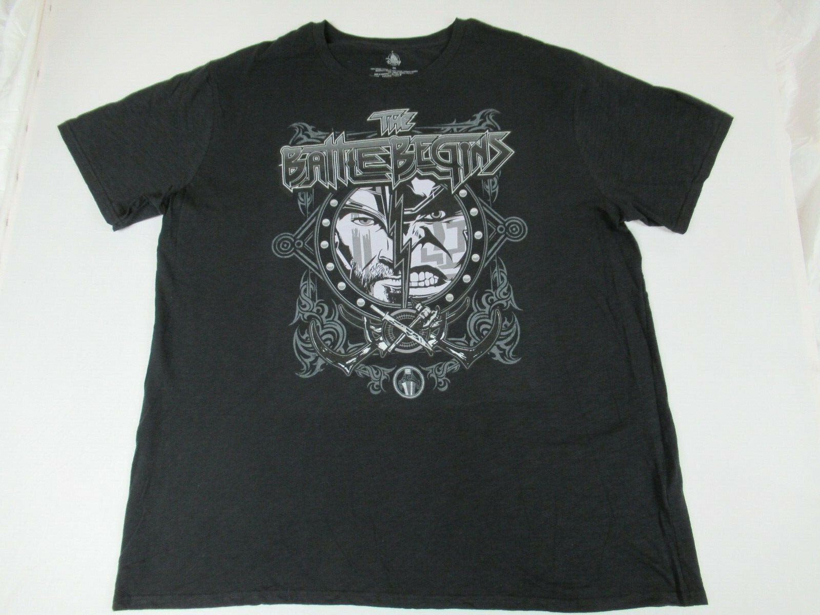 DISNEY STORE MARVEL AVENGERS THE BATTLE BEGINS THOR HULK BLACK 3XL T-SHIRT F1390