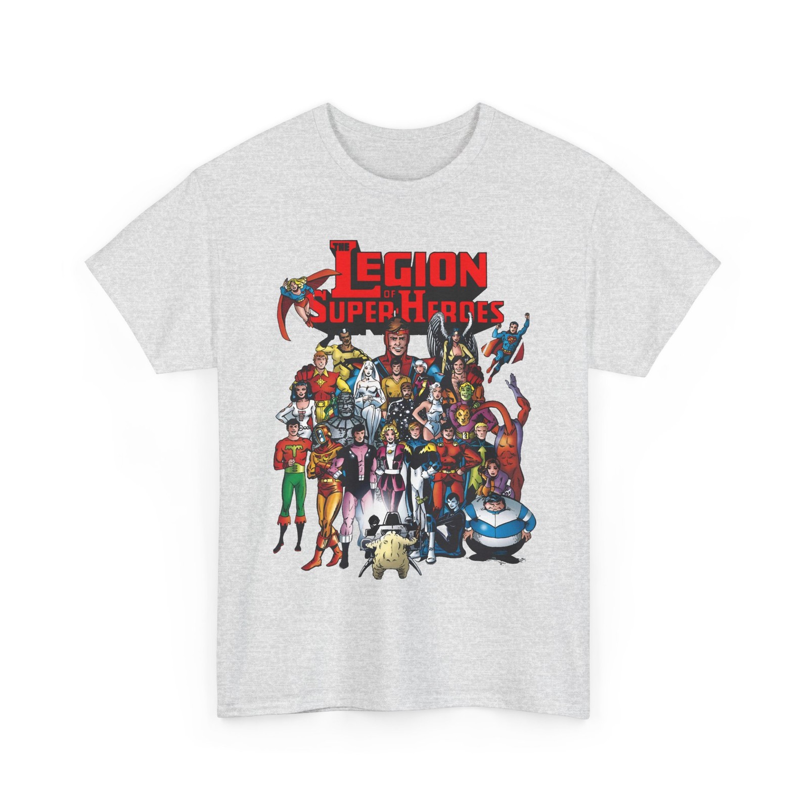 Legion of Super-Heroes T-Shirt DC Comics #300 Cover Art Retro Vintage-Style Tee