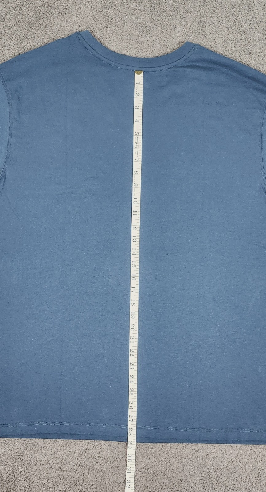 Men’s V Neck T Shirts 2XL Thunderbolt Blue “2 PACK” Goodfellow Short Sleeve
