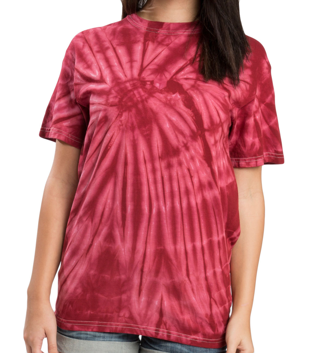 Tie Dye T-Shirts Plain Colors Kids and Adult Colortone 100% Cotton