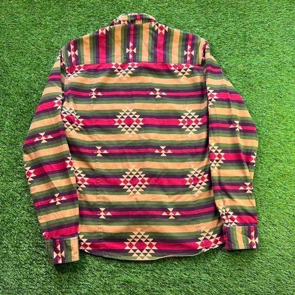 Levi’s multicoloured Aztec button up shirt Size XL