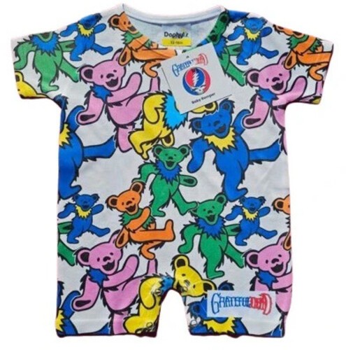Grateful Dead – Daphyl’s – Grateful Dead – Swirling Bears – Romper 6-12 mos. DAP
