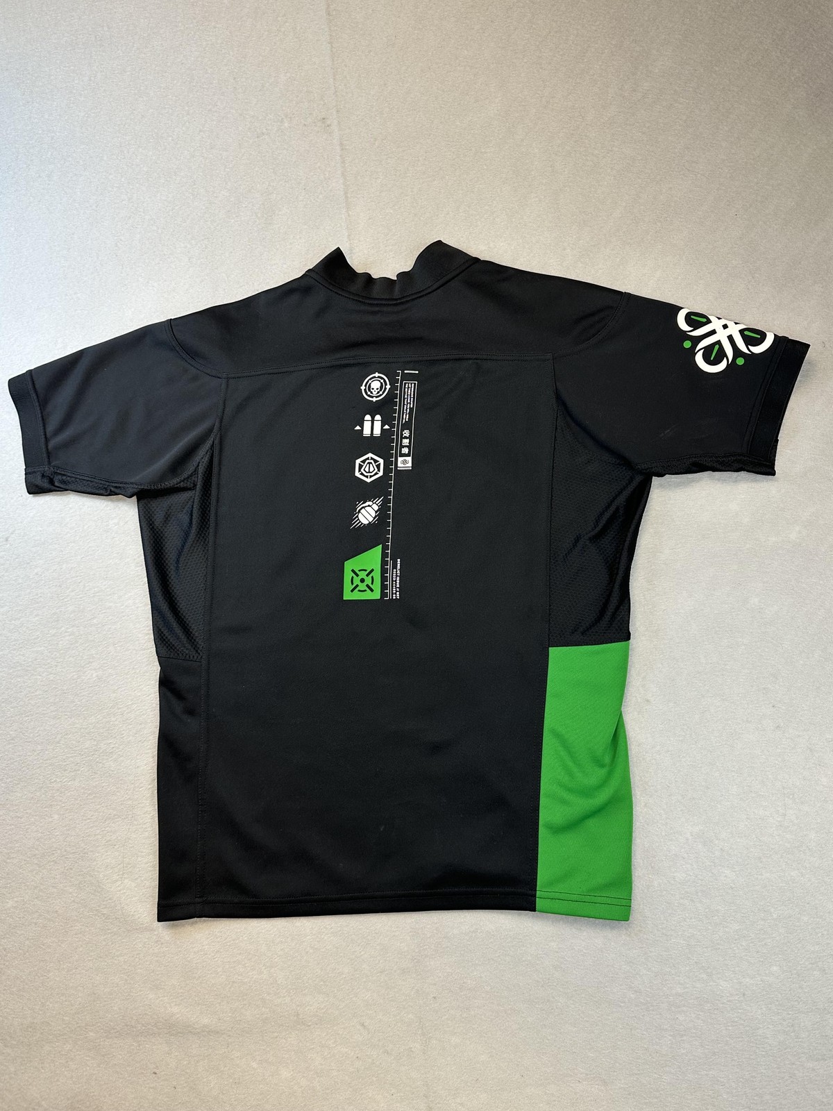 Destiny 2 Bungie Gambit Prime Notorious Invader Reaper Jersey Shirt Medium Green