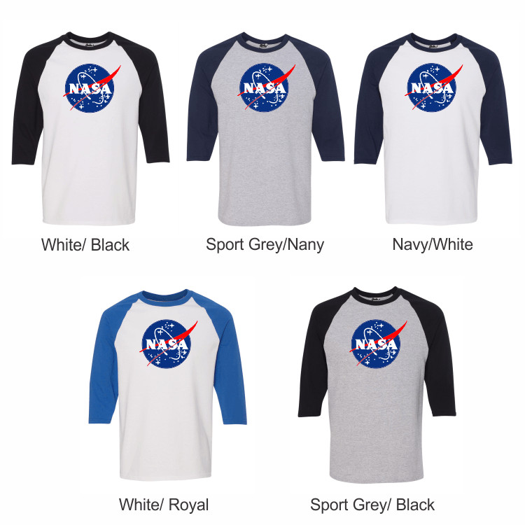 NASA Baseball T-Shirt
