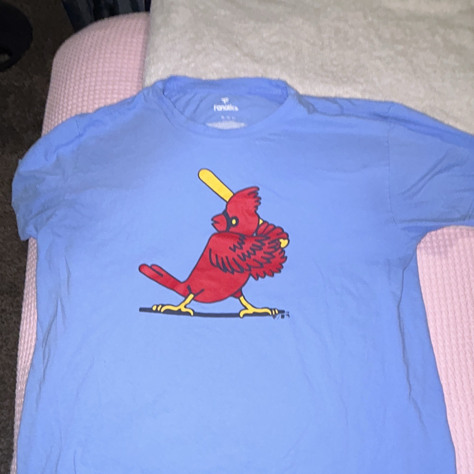 Fanatics St. Louis Cardinals MLB Blue Graphic Tee XL Short Sleeve Crew Neck