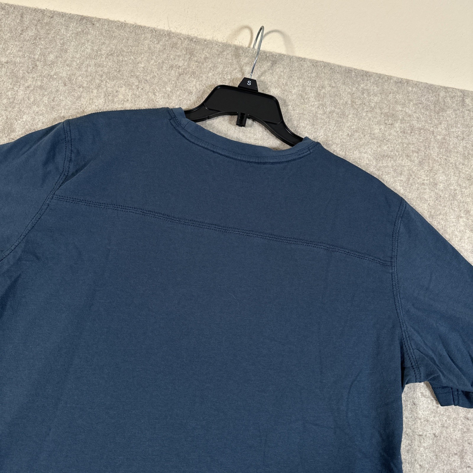 Kuhl Mens Shirt Medium Organic Cotton Blue Graphic Tee Wildfibre