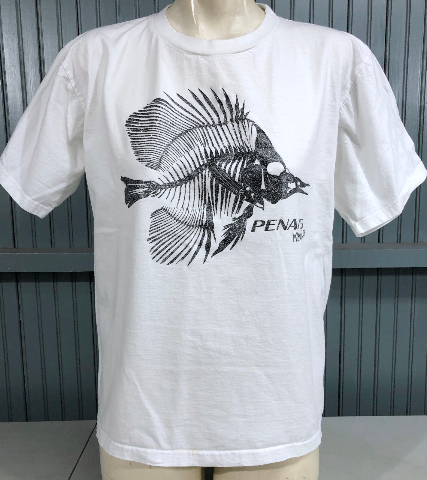 Penang Malaysia 2-Sided In The Dark Large White Tourist T-Shirt