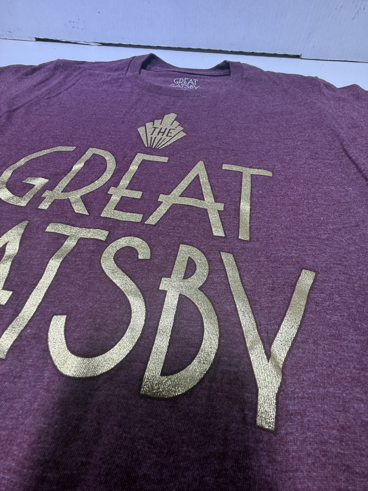 THE GREAT GATSBY Welcome to the Party BROADWAY MUSIC + Unisex Logo TEE + T-Shirt