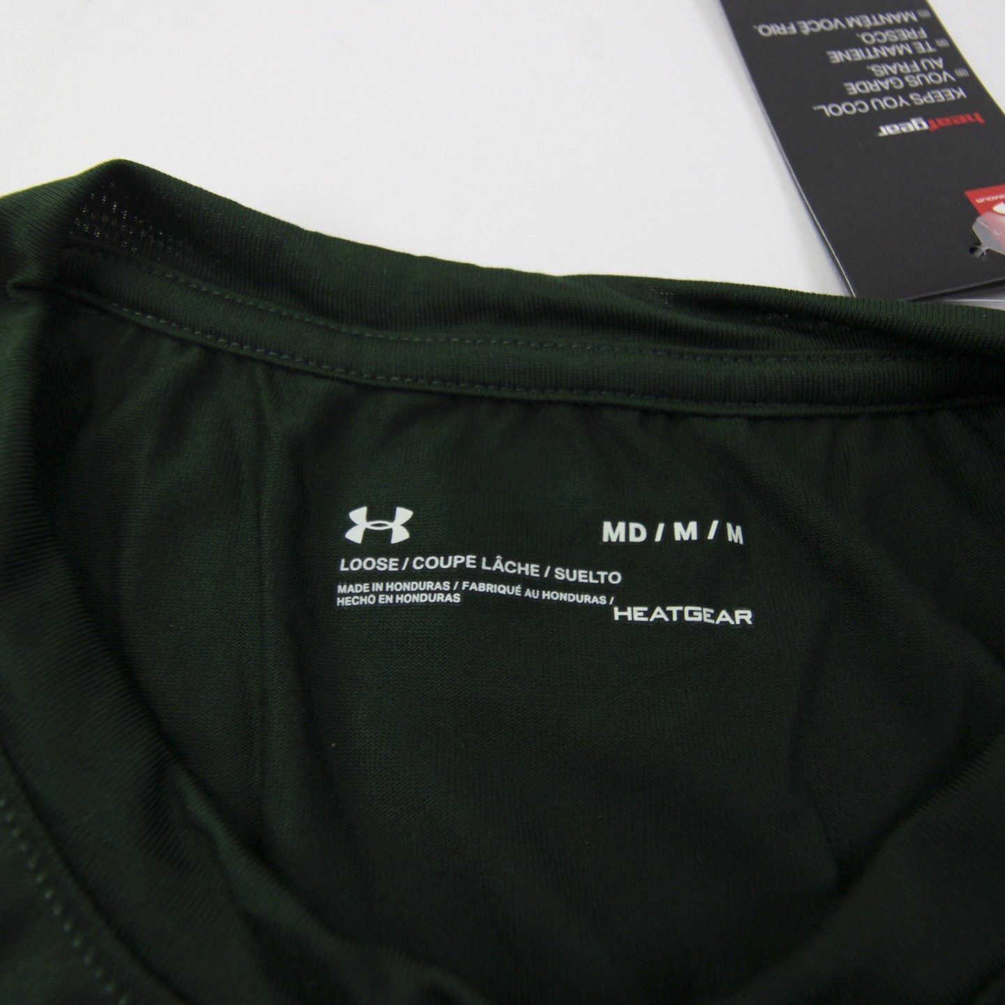 Under Armour Long Sleeve Shirt Men’s Dark Green New with Tags M