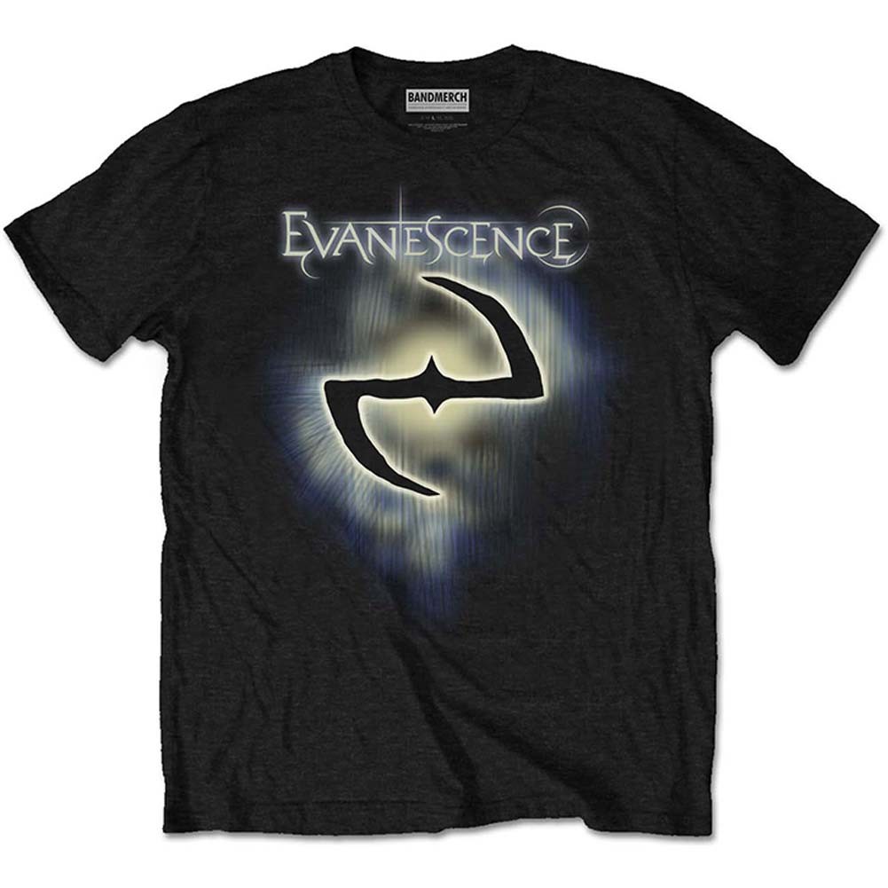 Men’s Evanescence Classic Logo Slim Fit T-shirt Large Black